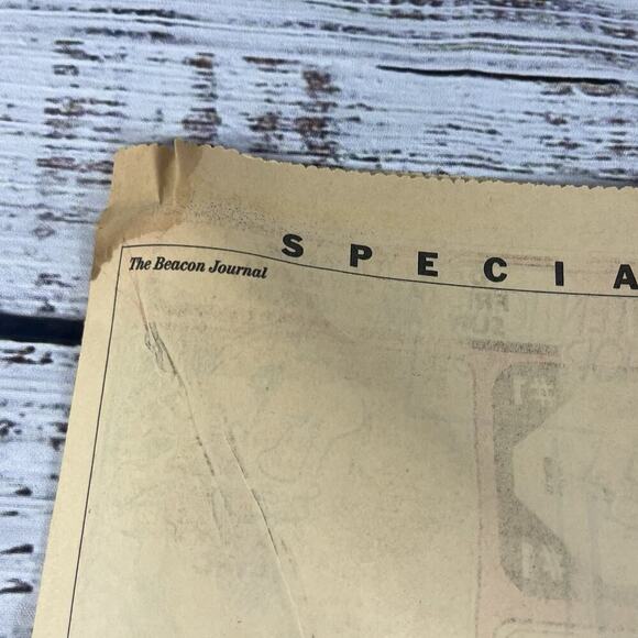 Vintage Akron Beacon Journal Newspaper Dec 1 1991/Dec 7 1941 Pearl Harbor Infamy - Picture 8 of 16